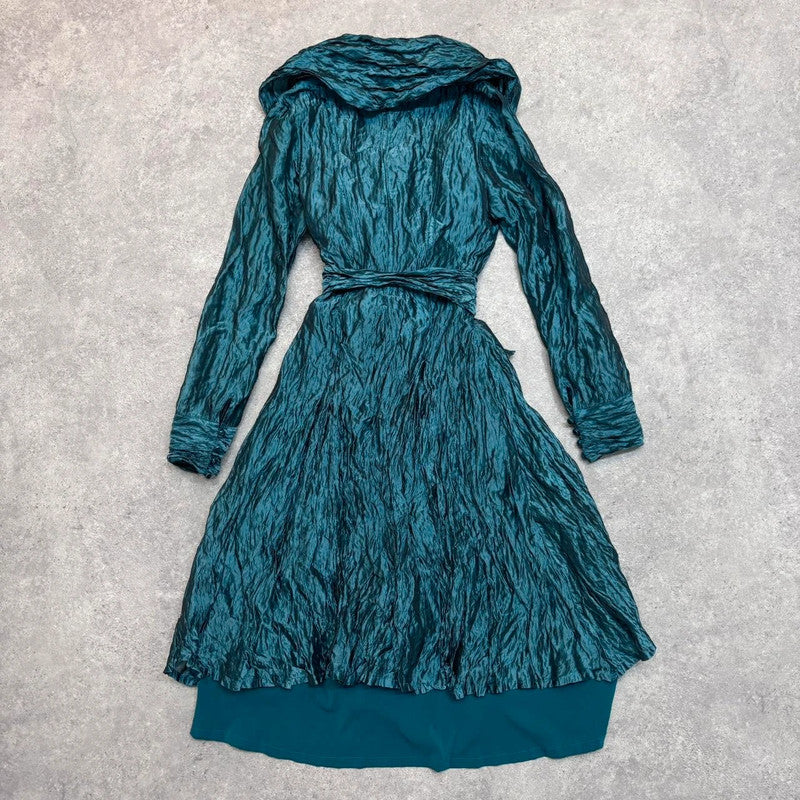 crinkle satin fairy dress