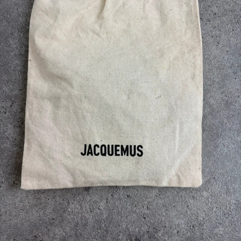 black Jacquemus Le Pitchou Round Coin Purse bag
