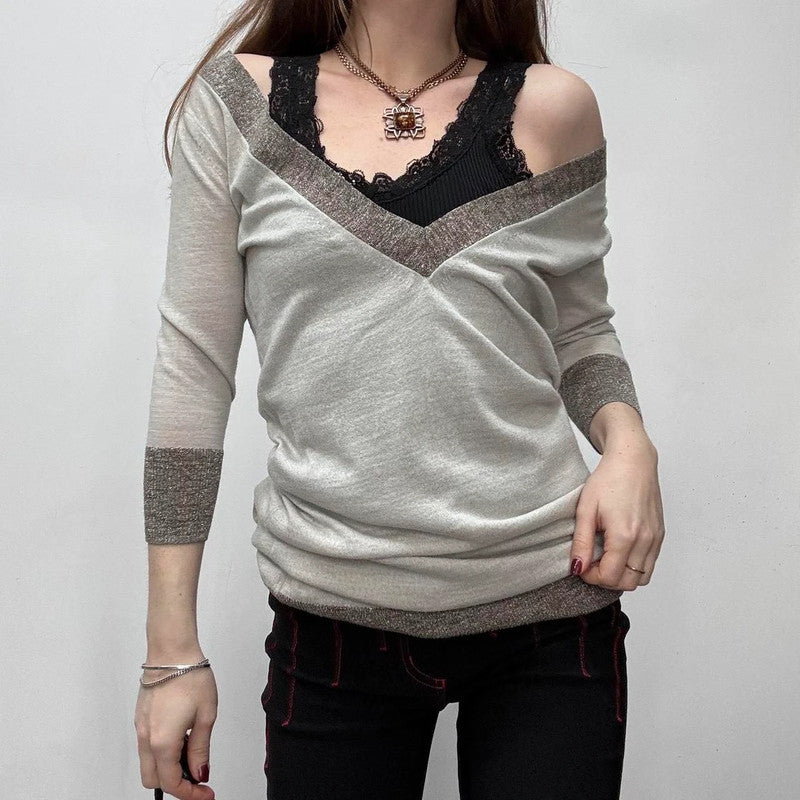 slouchy wide neck allsaints jumper