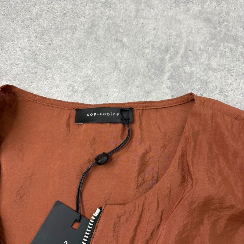 asymmetric flared Cop Copine shirt