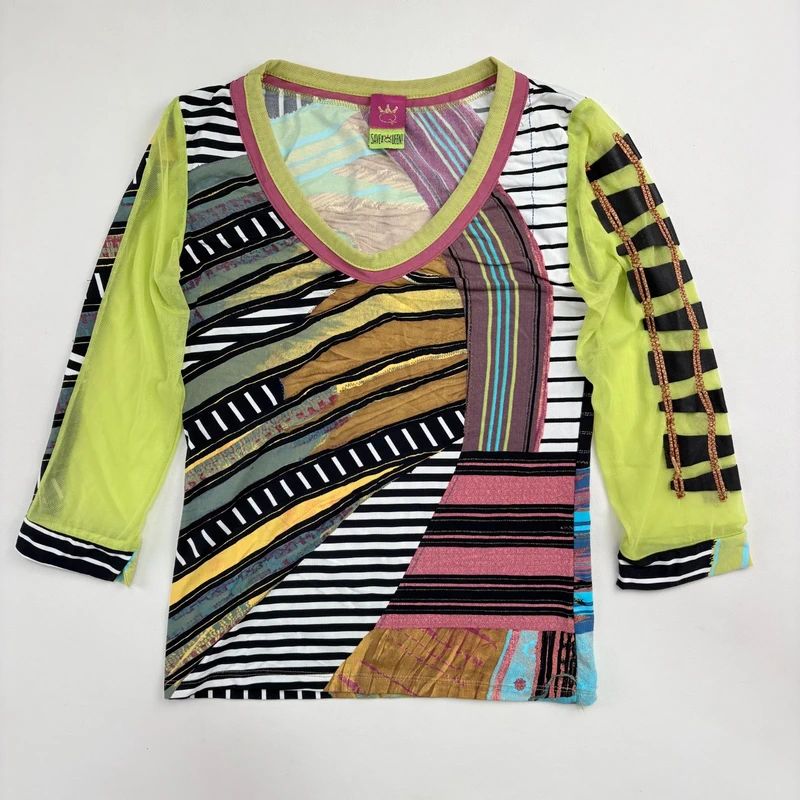 Save the Queen Graphic Patterned T-Shirt