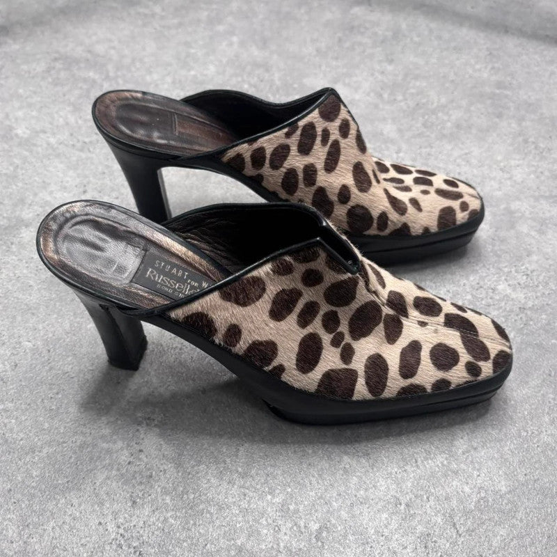 pony hair cow hide mule heels