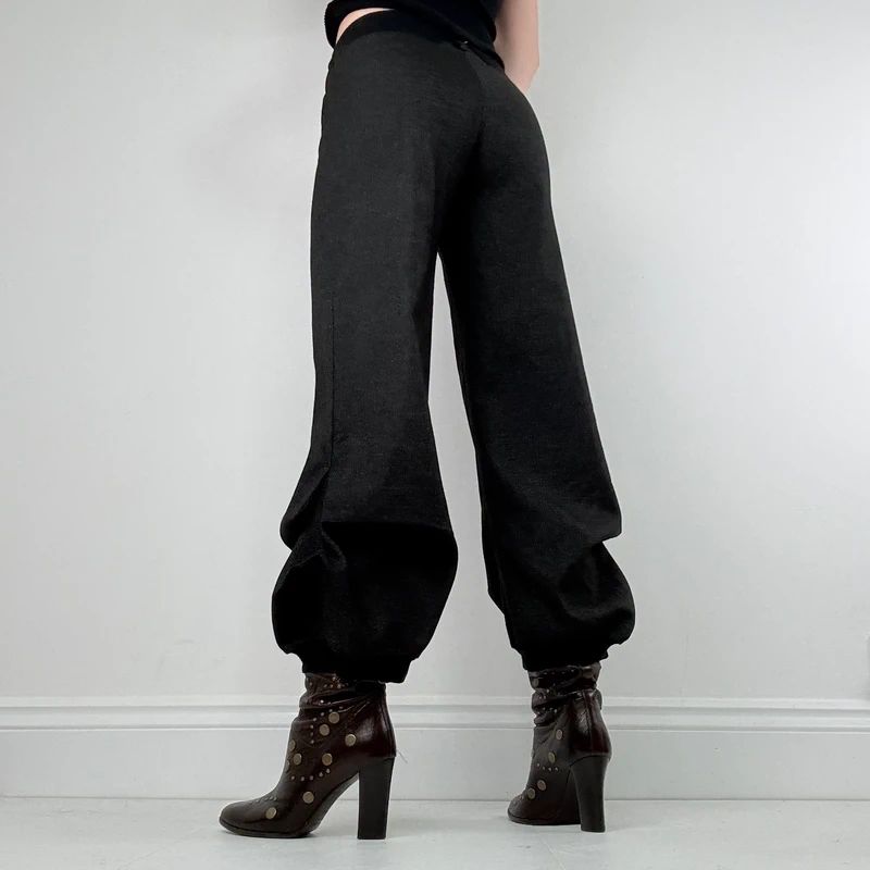 Grey Cop Copine structured pleated