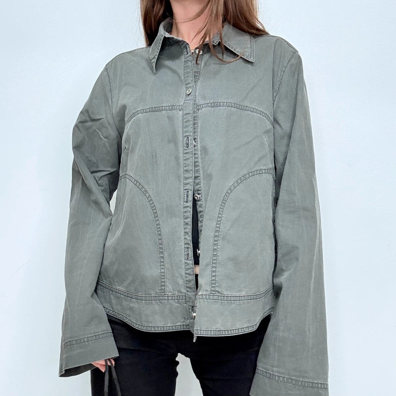 Cop Copine distressed shirt jacket
