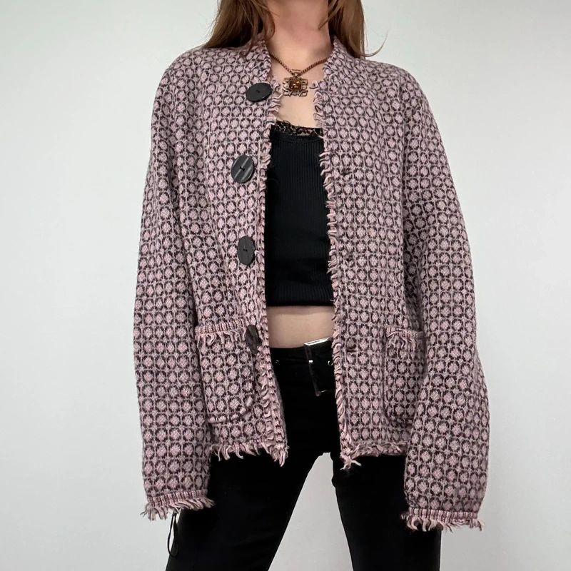 Oversized polkadot Cardigan