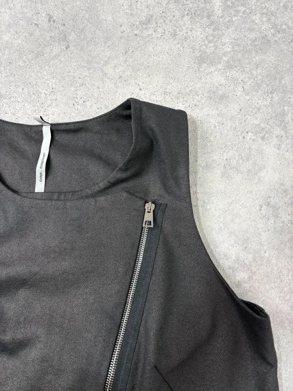 Cop Copine asymmetric boxy zip dress