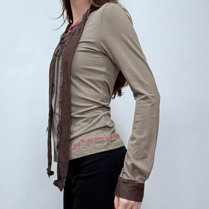 cop copine jersey flared top