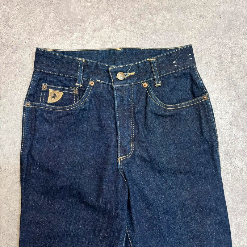dark wash salvage jeans