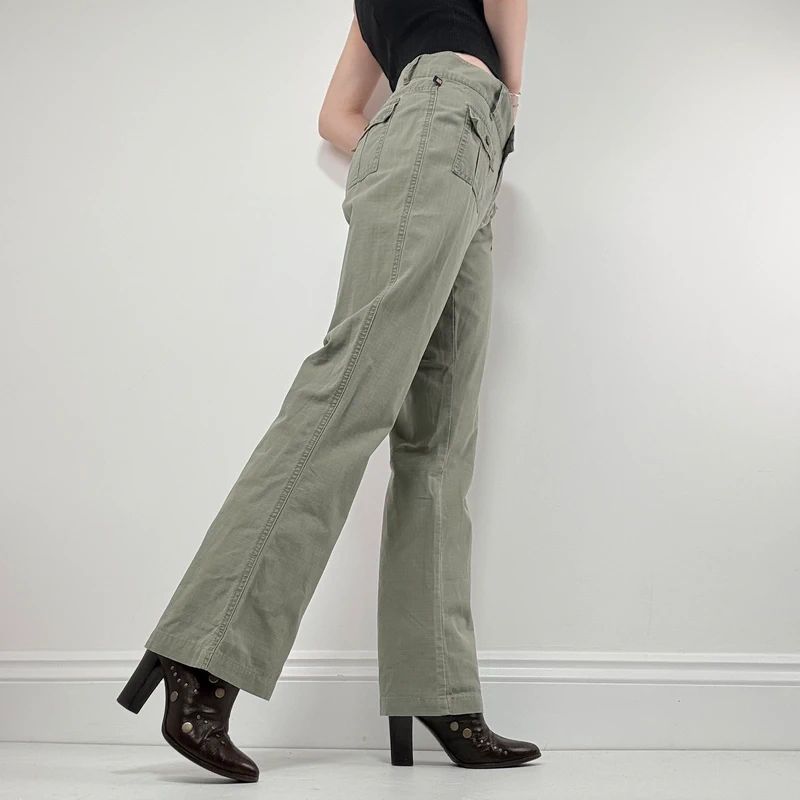 Ralph lauren military khaki trousers