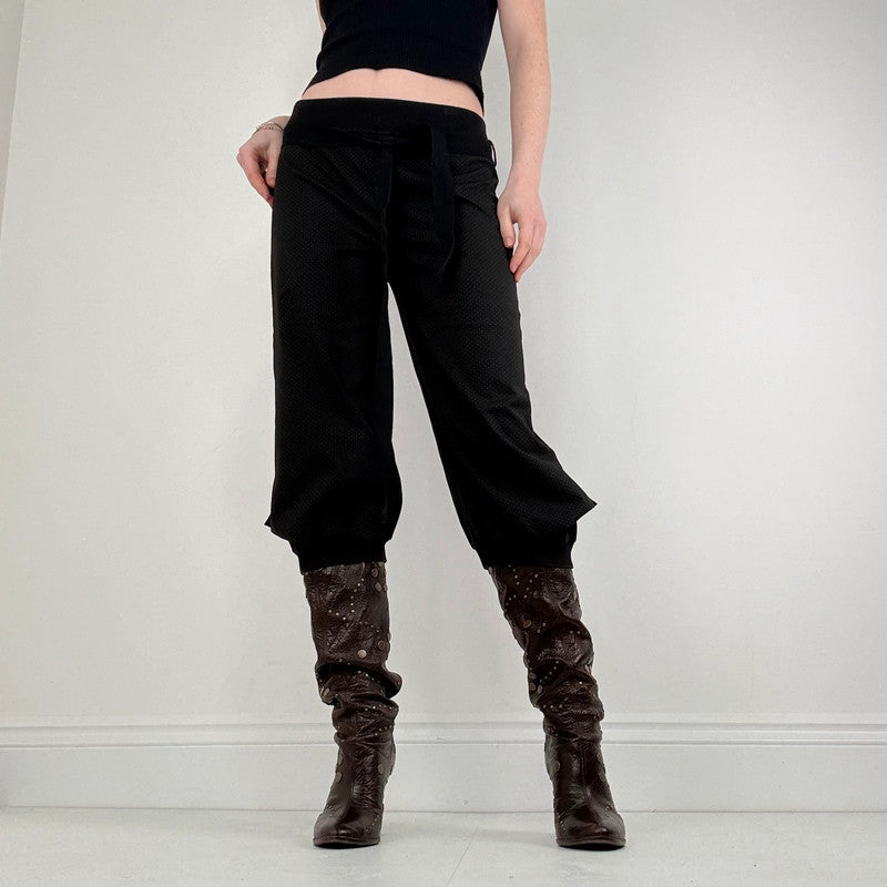 Cop Copine structured polkadot capri pants