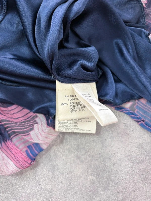 Cargo patterned layered diesel floaty grunge dress