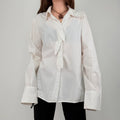 white Anne Fontaine cotton shirt