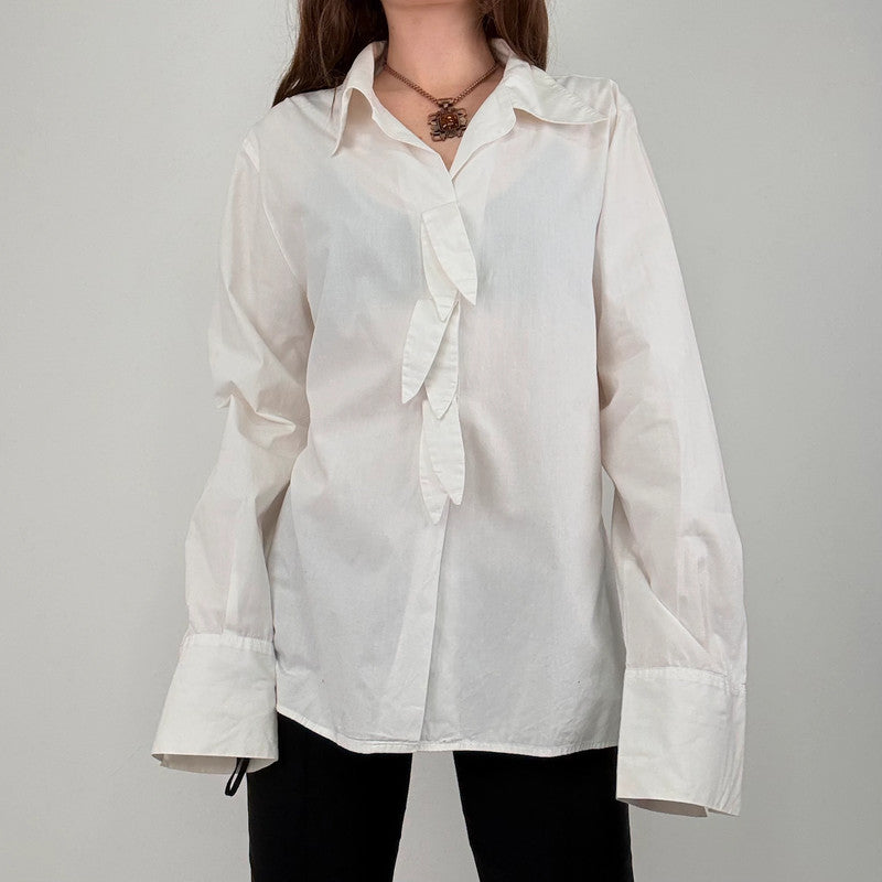 white Anne Fontaine cotton shirt