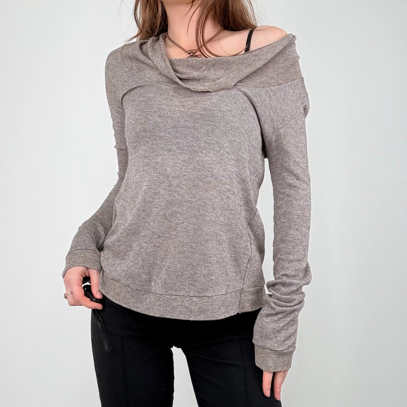 Intimissimi slouchy neck off the shoulder knit jumper
