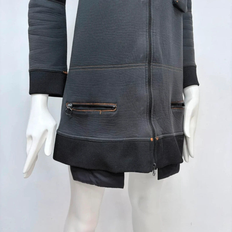 Cop Copine long utility neoprene jacket