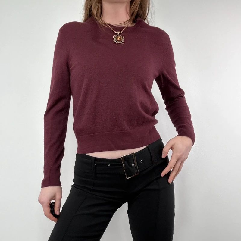 Paul smith preppy cropped boxy knit jumper