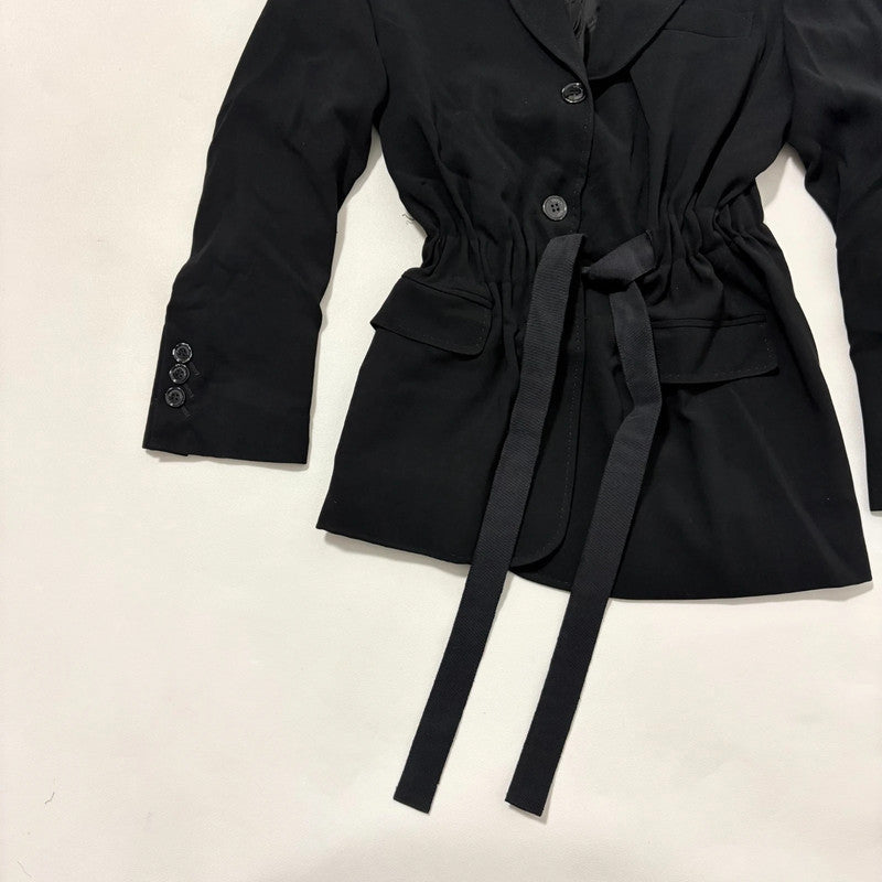 black moschino blazer dress