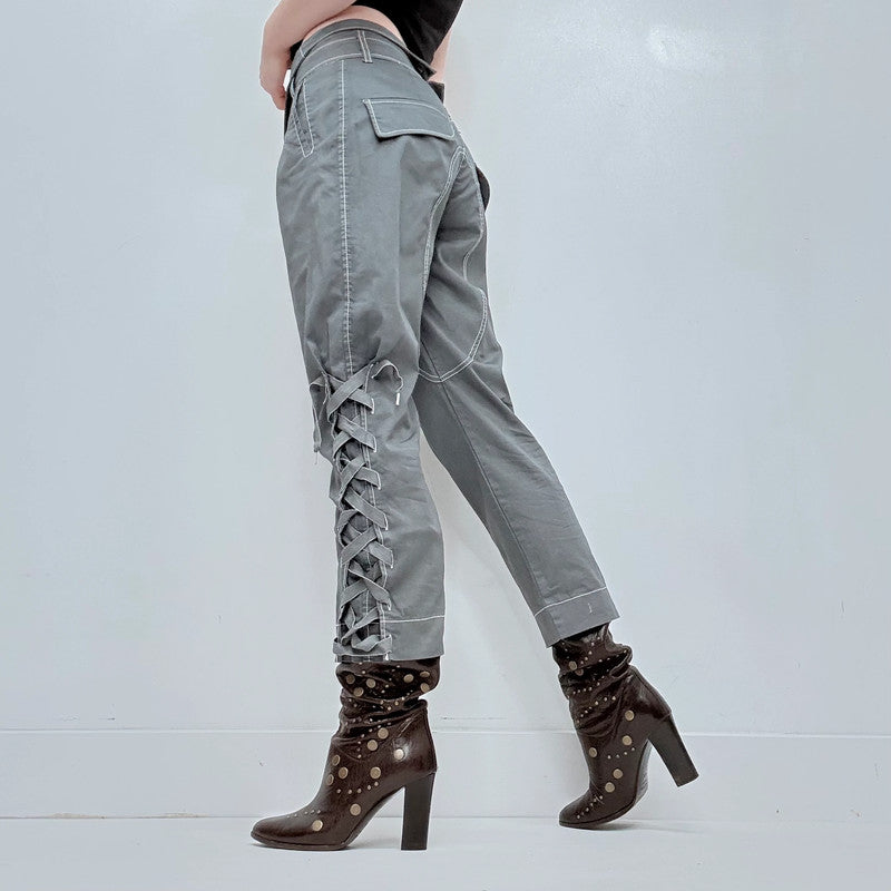 grey pleated Cop Copine pants
