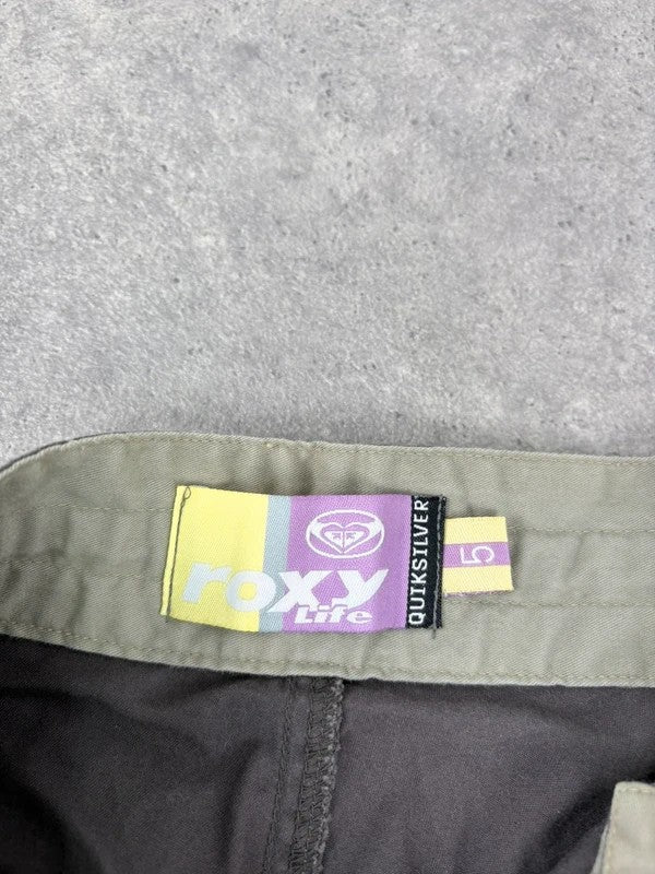 brown drawstring cotton pants