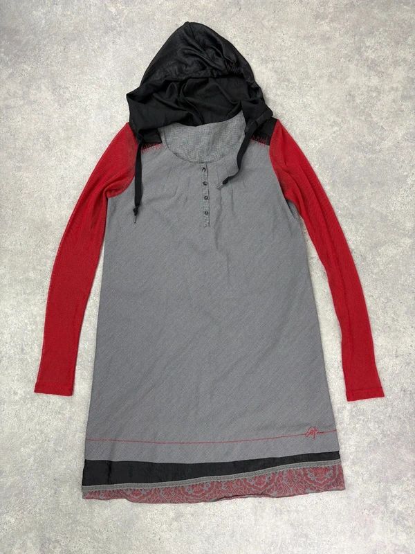 Cop Copine long sleeve a-line grunge mini dress