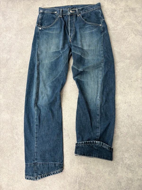 Levis engineered twisted jeans