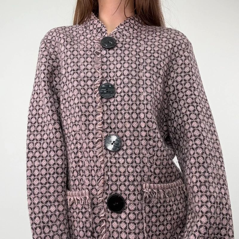 Oversized polkadot Cardigan