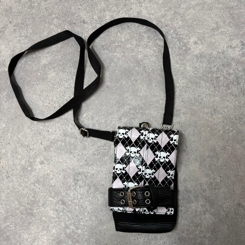 buckle grunge mini bag