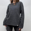 grey Carhartt slouchy knit wool jumper