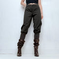 Cop Copine grey barrel leg archival pants