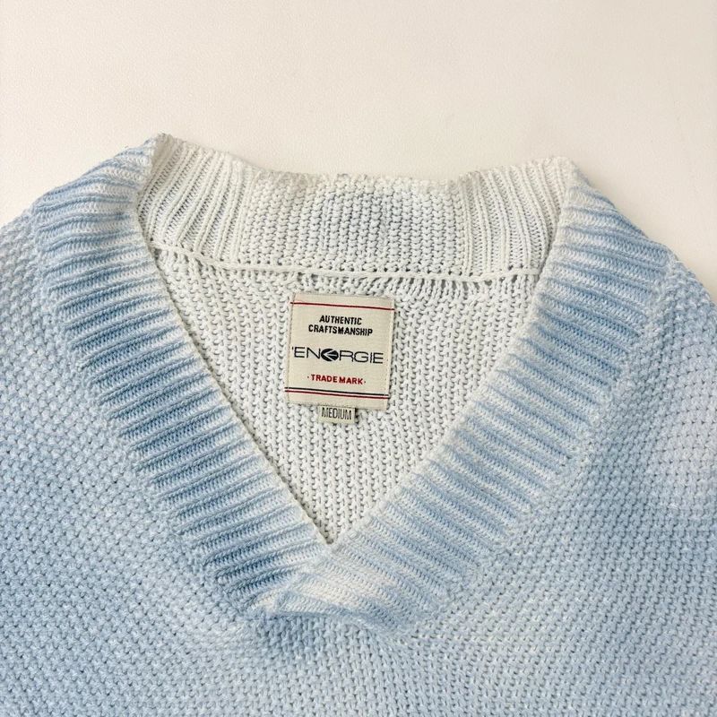 distressed chunky knit slouchy jumper