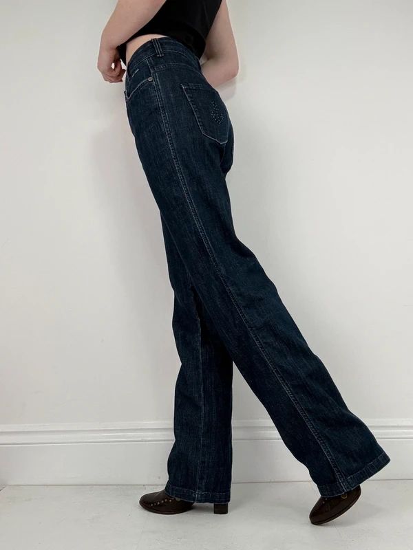 Dark denim saint James French straight leg jeans