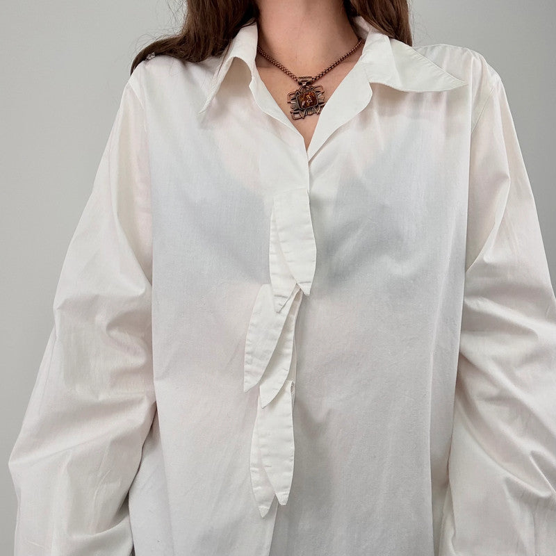 white Anne Fontaine cotton shirt