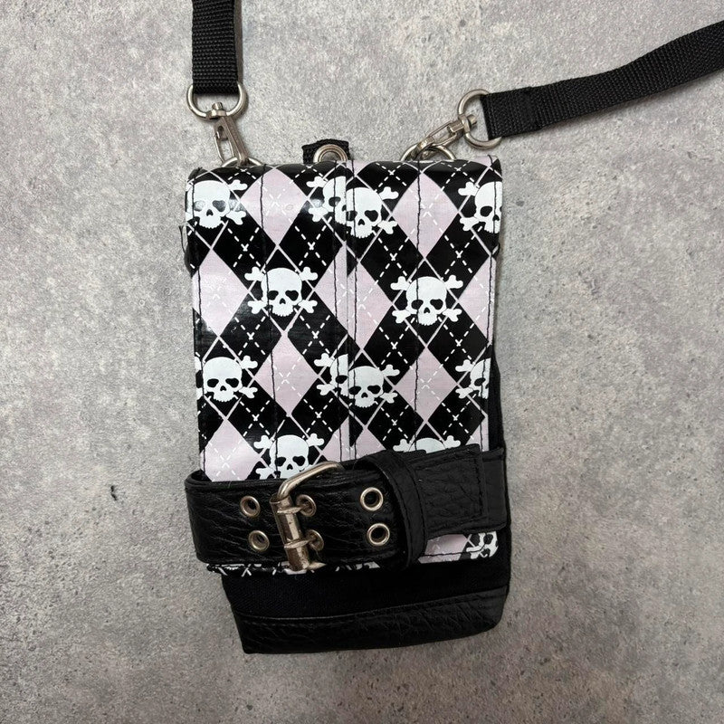 buckle grunge mini bag