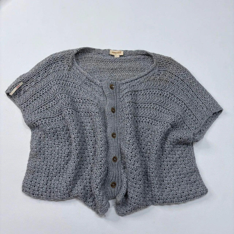 Diesel chunky knit slouchy cardigan