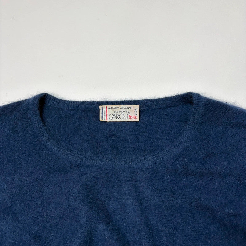 angora knitted slouchy batwing jumper