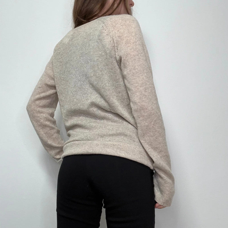 fine knit Maje cashmere jumper