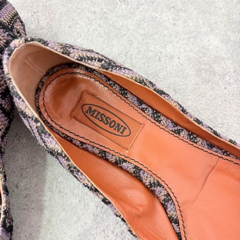 Vintage Missoni ballet flats