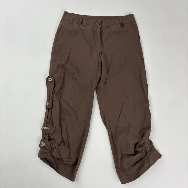 Cop Copine brown wide leg trousers