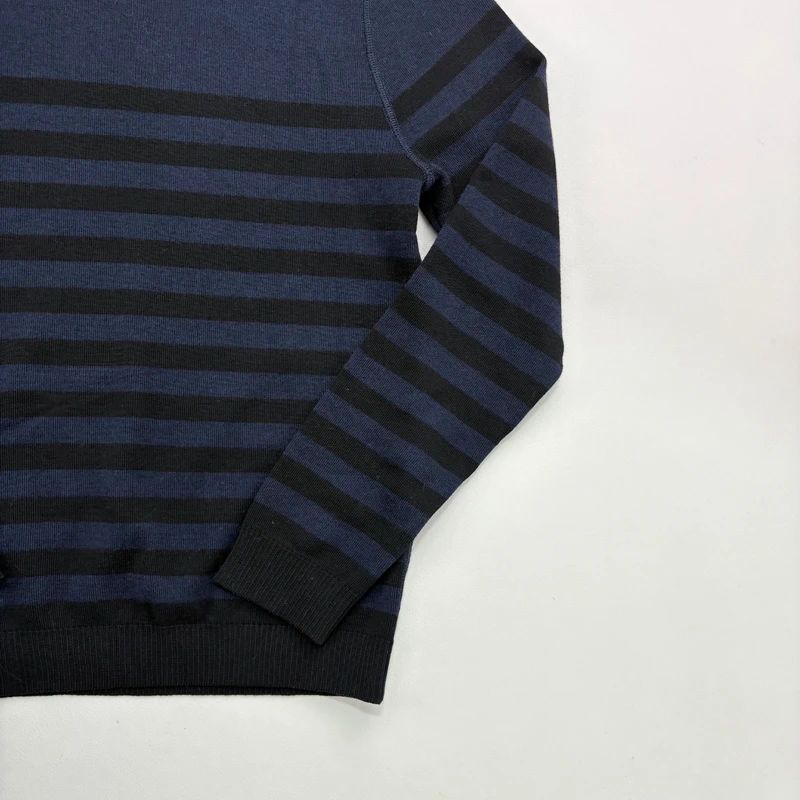 Ami Paris Striped Wool Jumper
