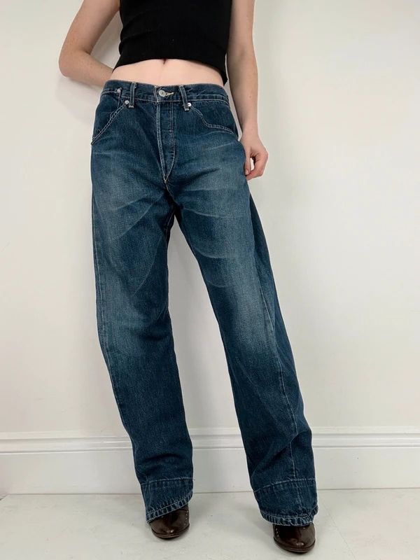 Levis engineered twisted jeans