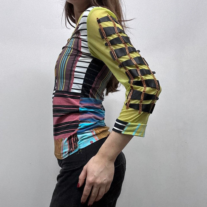 Save the Queen graphic patterned tshirt