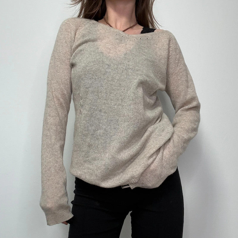 fine knit Maje cashmere jumper