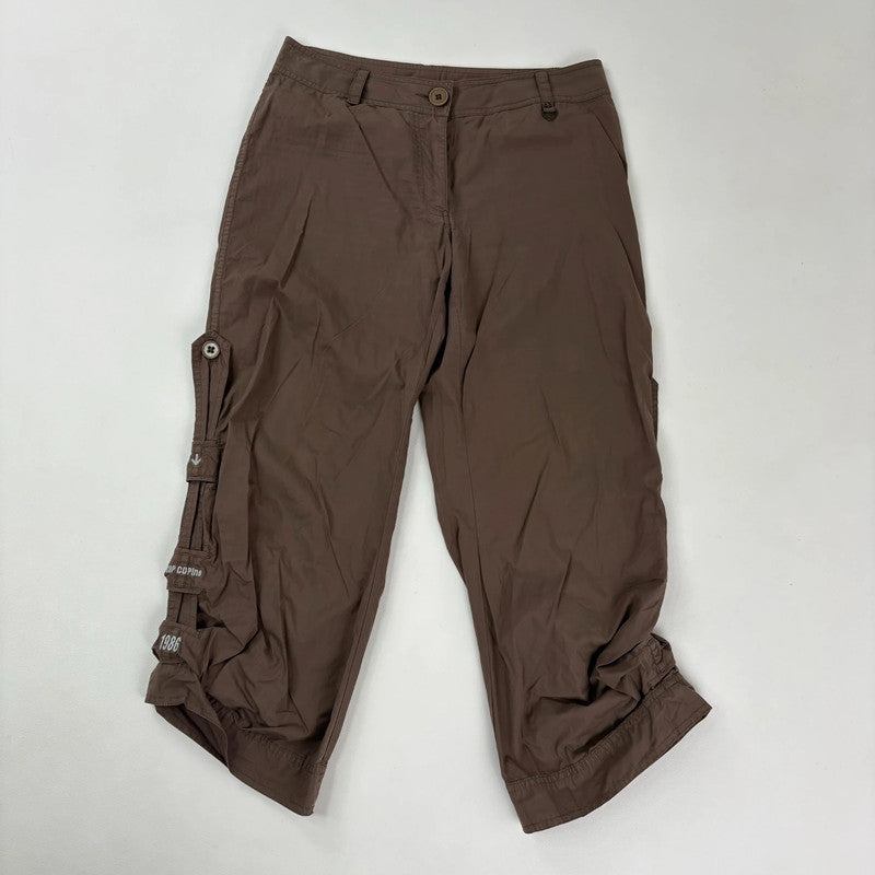 Cop Copine brown wide leg trousers