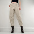 structured cropped capri trousers