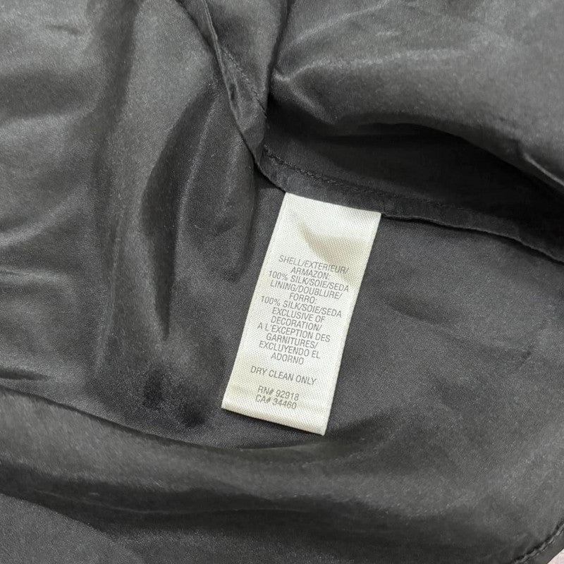 sheer lace silk black gothic shirt