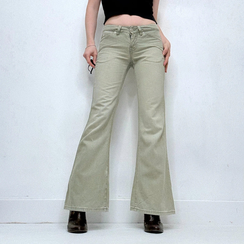 flared khaki levis jeans
