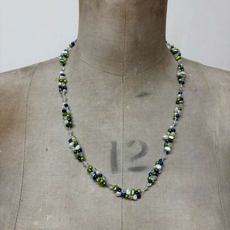 layered pearl necklace