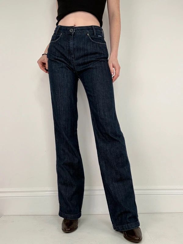 Dark denim saint James French straight leg jeans