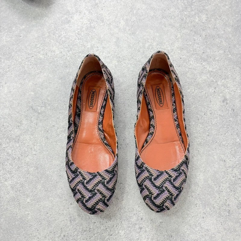 Vintage Missoni ballet flats