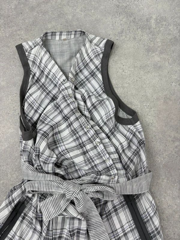 Cop Copine tartan checked